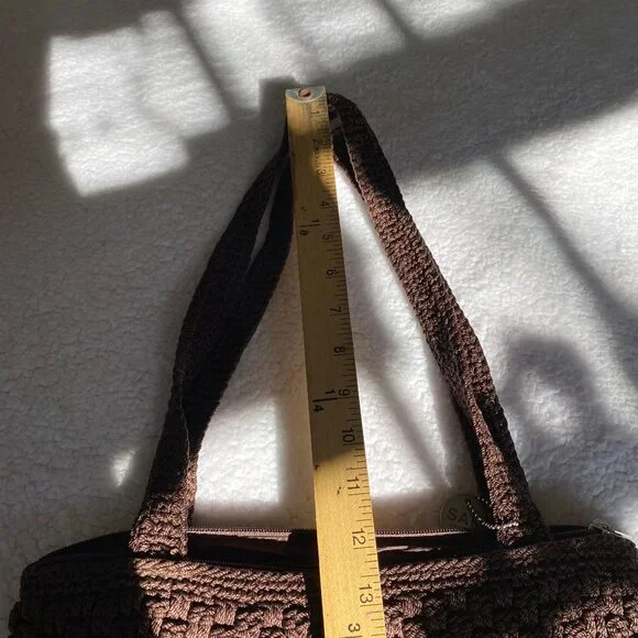 The Sak Woven Brown Shoulder Bag - Picture 8 of 16